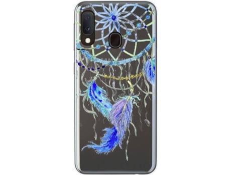 Carcasa Samsung Galaxy A20e 5.8" TUMUNDOSMARTPHONE Plumas Multicolor
