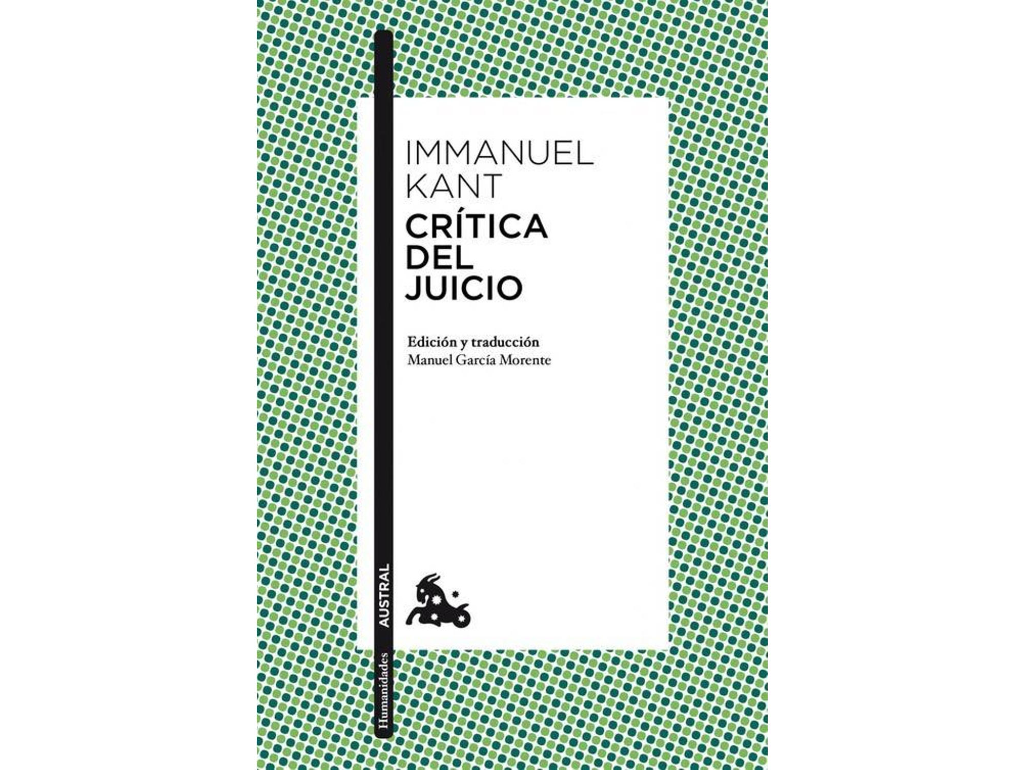 Libro Crítica Del Juicio de Immanuel Kant (Español)