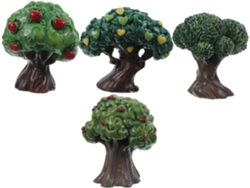 Piezas De Adornos Decorativos En Miniatura De Resina Con Forma De Árbol Para Micropaisajes.