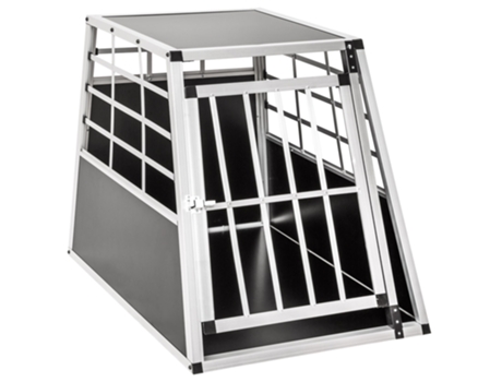 Portador TECTAKE Individual con Pared Trasera Vertical