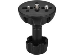 Adaptador de 75 mm para cabezal de trípode de vídeo, cámara DSLR y equipo pesado con montura plana. SFUSHOS (media vuelta)