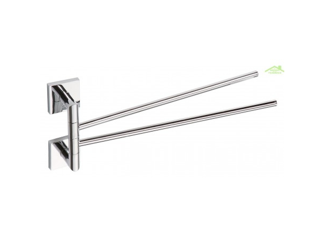 BETA: Soporte de toallas de doble brazo oscilante, 450 mm