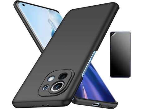 Kit Carcasa y Protector Xiaomi Poco F3 Ultimatte Turtleshell Negro