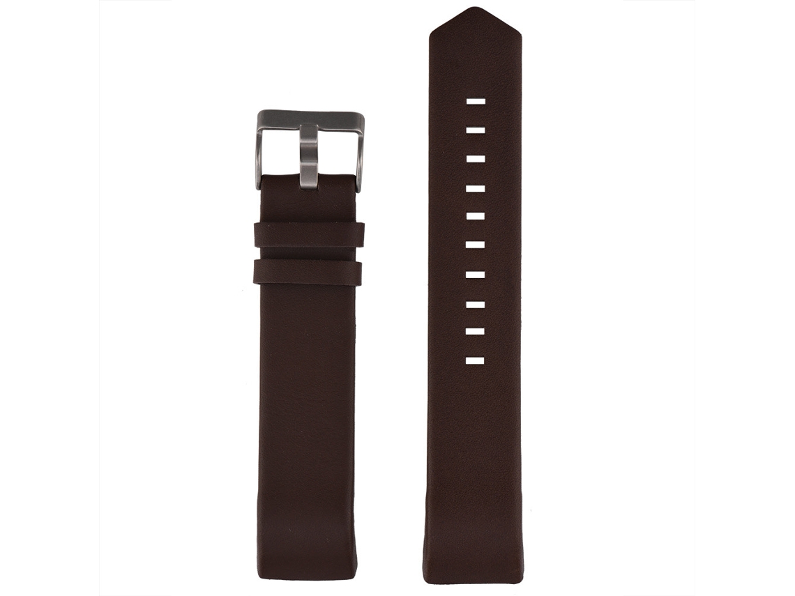 Correa de piel EOOCOO para Fitbit Charge 2, con hebilla metálica de colores.