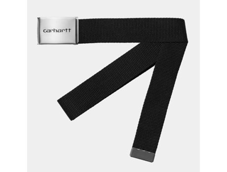 Cinturón Unisex CARHARTT WIP Carhartt Clip Chrome Negro (Talla Única)