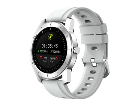 Smartwatch para hombre, reloj deportivo impermeable CHRONUS, plateado