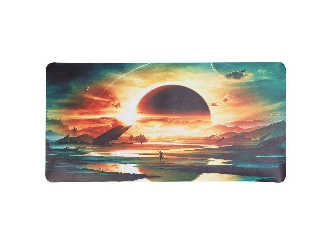 Almohadilla Para Ratón Easy Clean De Cuero Pu Engrosado Alfombrilla Para Escritorio De Juegos Alfombrilla Para Teclado Y Ratón