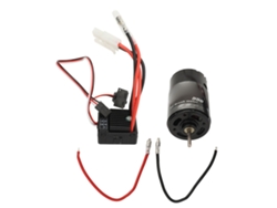 Motor Brushless Combo 550 Con Esc De 60 A Para Tractor Tamiya Drag Head 1/14 Y Coches Todoterreno 1/10