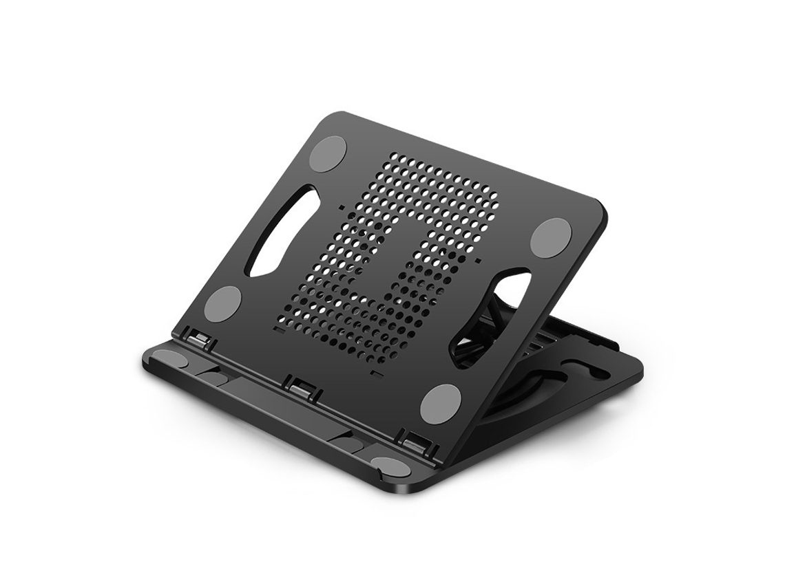Soporte De Refrigeración Plegable Ajustable De 8 Velocidades Para Portátil, De Silicona, Pp Y Abs.