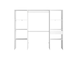 Guardarropa CONCEPT U Elysee (Blanco - Madera Aglomerada - 220x40x180 cm)