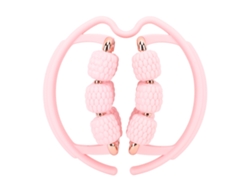 2026-rodillo Muscular Circular Para Piernas Con 18 Ruedas Masajeador Manual De 3 Capas Relajación Muscular Rosa