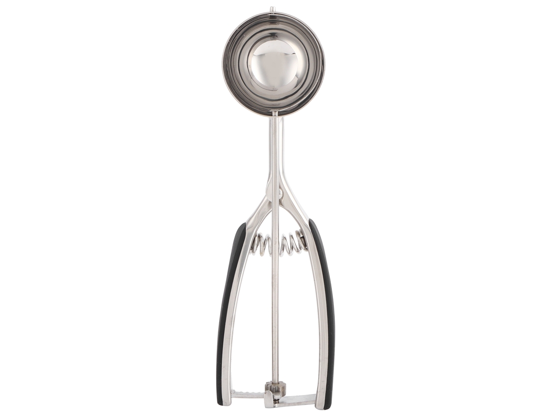 Cuchara de acero inoxidable para helado, fruta, melón y cocina, 55 mm