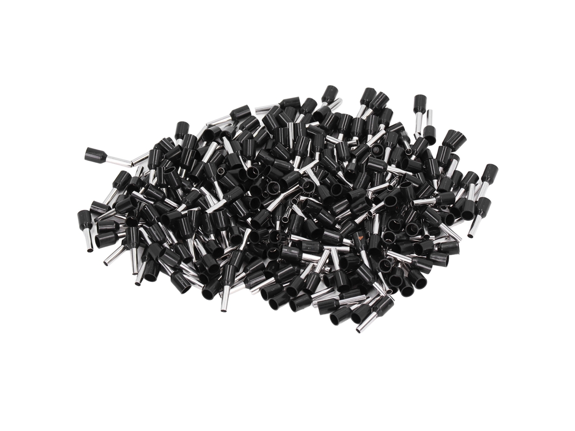 1000 Piezas Terminales Aisladas De Cobre Para Cable, Conector De Crimpado Tubular E2510