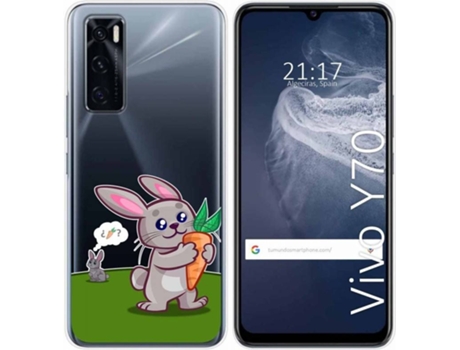 Carcasa Vivo Y70 TUMUNDOSMARTPHONE Conejo Multicolor