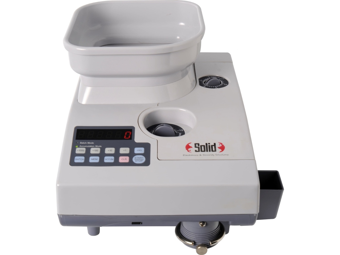 Máquina Contadora de Monedas SOLID SD-525