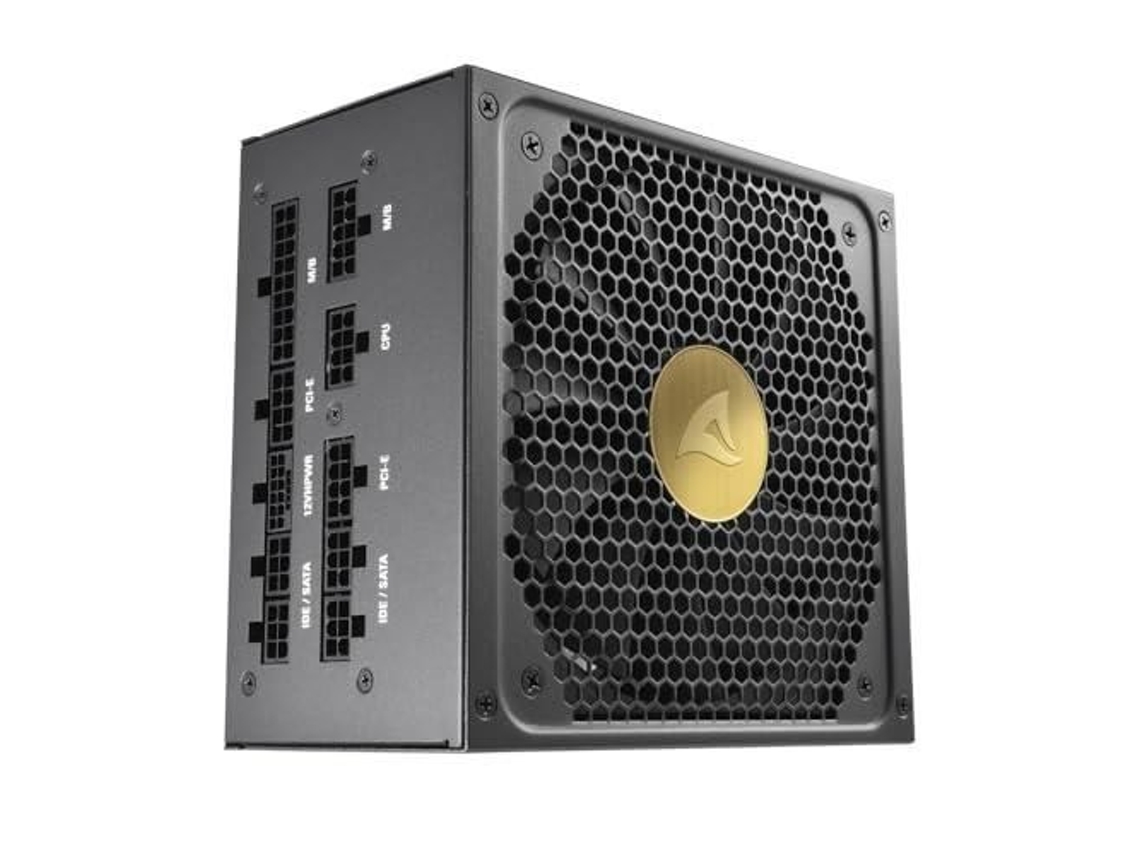 Rebel P30 Gold 850W Atx3.0 Fuente de alimentación negra para PC 1X 12Vhpwr 4X Pcie Gestión de cables 850 Watts Leistung: 850 Watt SHARKOON