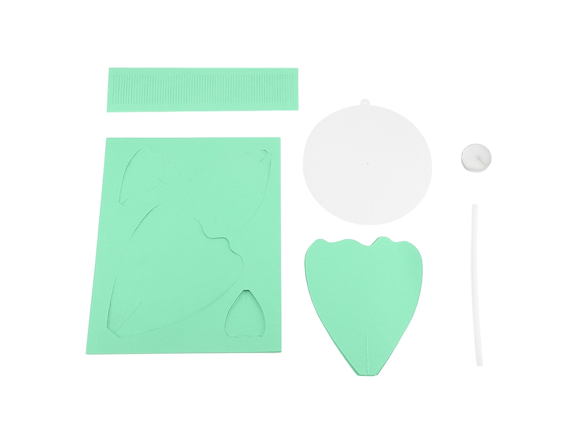 KOFIHETY Decoración de Flor de Papel Tissue DIY para Fiesta de Cumpleaños Boda Verde Claro