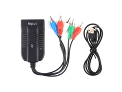 Adaptador HDMI a YPbPr, convertidor de audio y vídeo 1080p