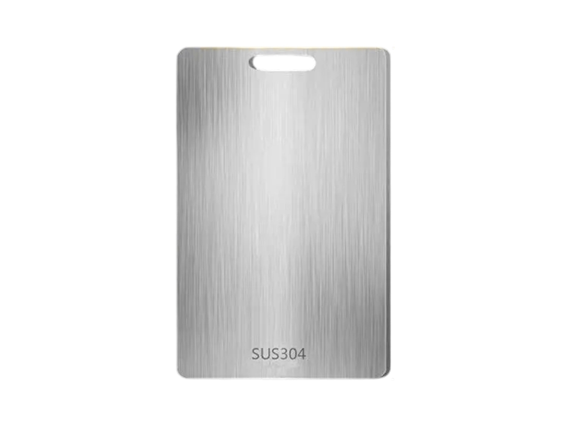 Tabla de cortar de titanio de doble cara, tabla de cocina de titanio gruesa de grado alimenticio para el hogar y la cocina.