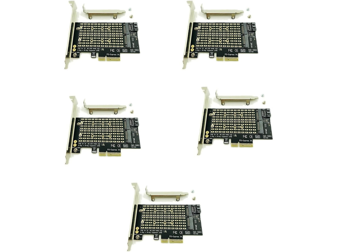 Adaptador Pcie A M.2 5x / Tarjeta Para Pc De Escritorio X4 X8