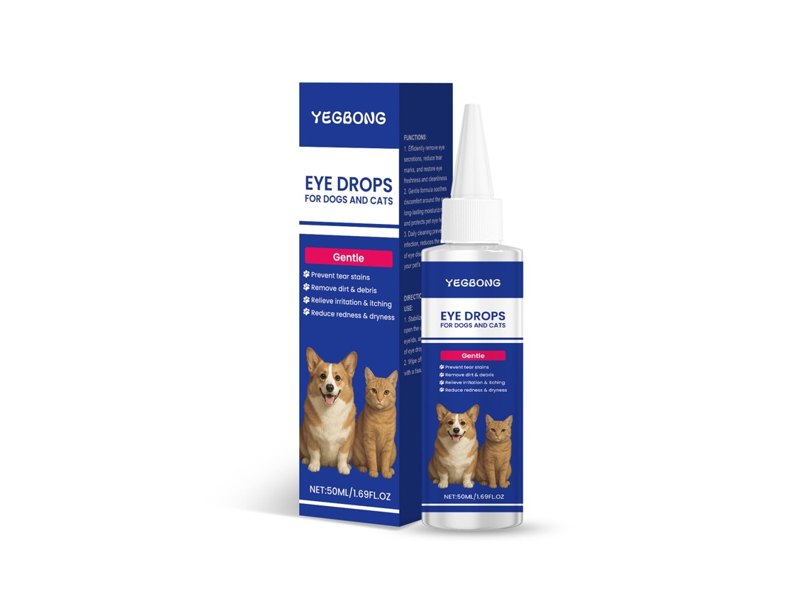 Gotas oftálmicas para perros y gatos: alivio rápido y cuidado ocular.