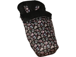 Funda Protectora BABYLINE Manoplas Lovely Skull Negro