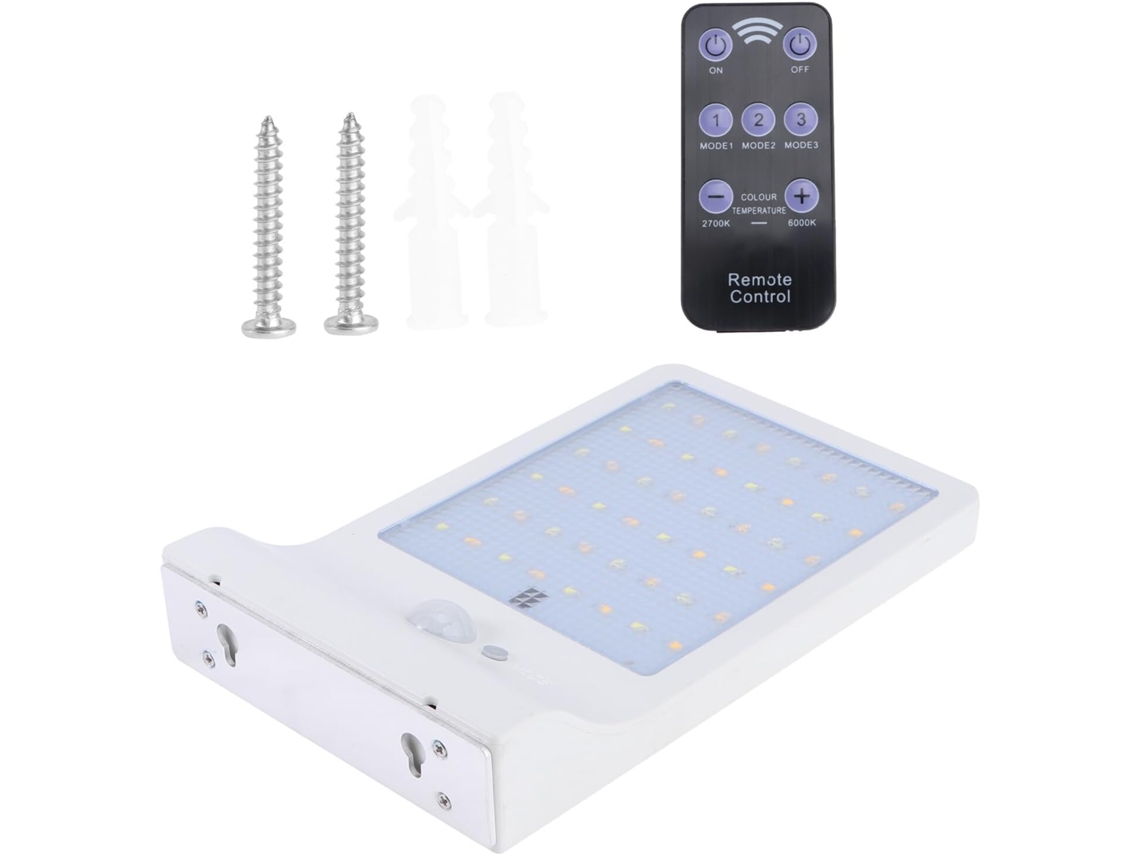 Farola Led De Inducción Alimentada Por Energía Solar, Iluminación Exterior Automática Para Calles, Jardines, Entradas De Vehículos Y Patios.