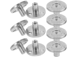 10 Piezas Aleación Plata Cajas Música Ideales Fabricación Reemplazo Mecanismos Caseras Perfectas Familiares