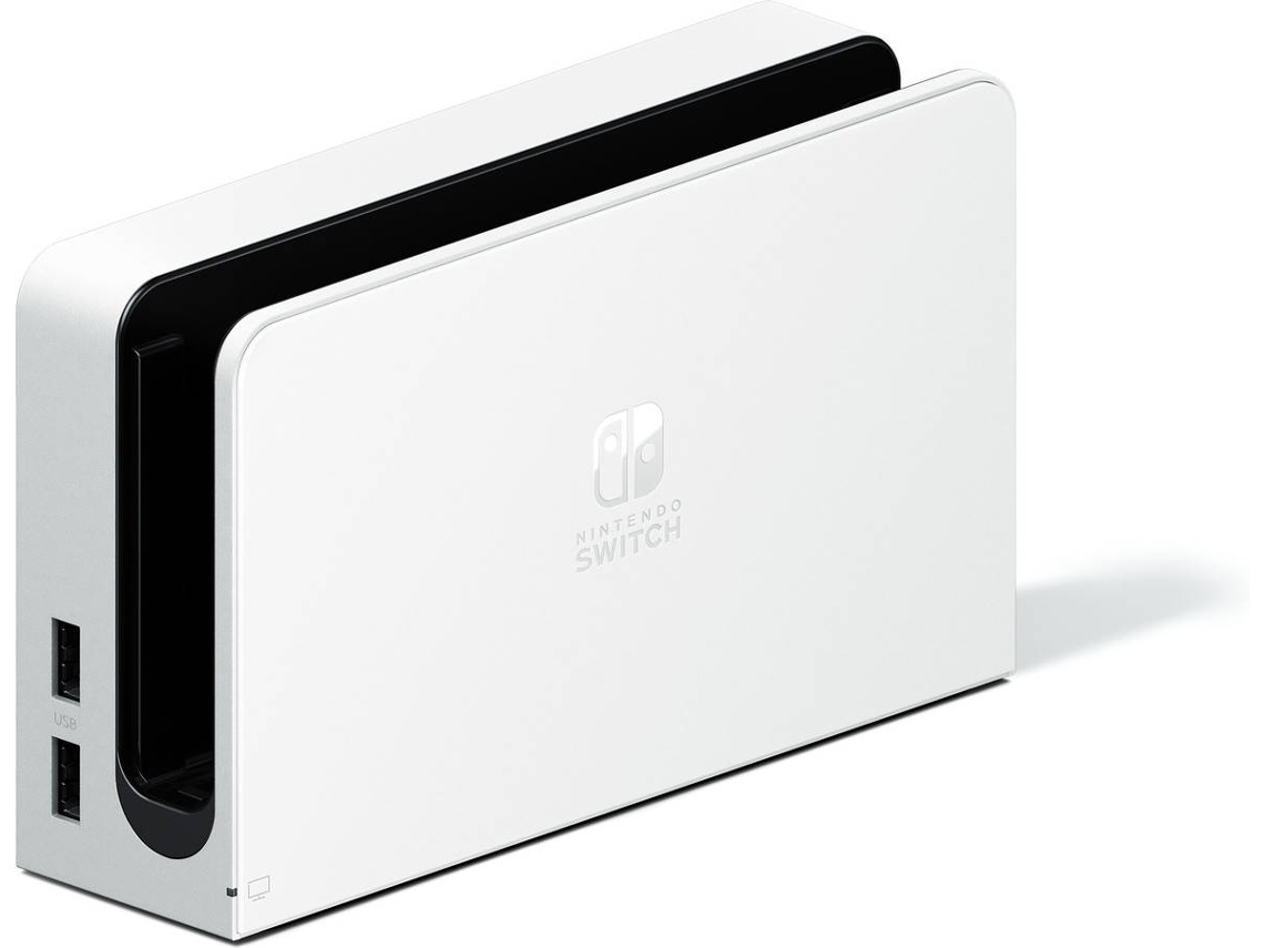 Consola Nintendo Switch Modelo OLED (64 GB - Blanca)