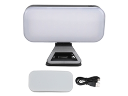 Luz Led Recargable De Relleno De 3000 Mah, 3 Temperaturas, 10 Niveles De Brillo, Con Clip Para Transmisiones En Directo Y Conferencias.