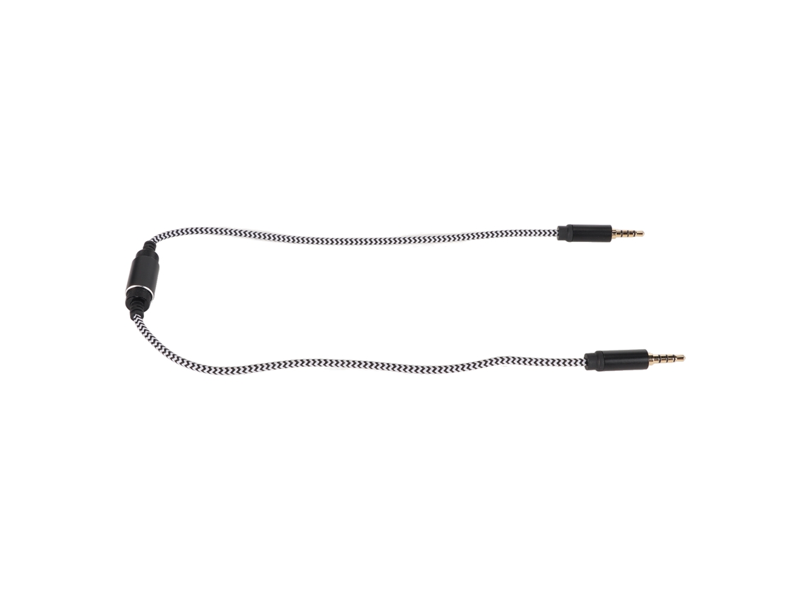 Cable De Grabación Bidireccional De 3,5 Mm Macho A Macho Con Reducción De Ruido Y Transmisión De Audio Sin Pérdidas.