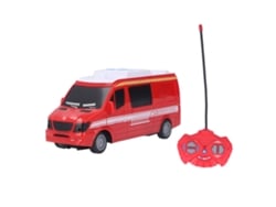 Bj-carro De Bombeiros De Controle Remoto Rc Simulação Alta Estabilidade Durável Brinquedo Para Maiores De 3 Anos