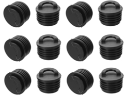 Paquete De 12 Tapones De Drenaje De Goma