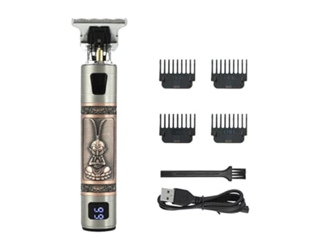 Cortapelos para hombres, cortapelos Profesional para peluquero, recortador de barba para hombres, inalámbrico JEDBESETZT