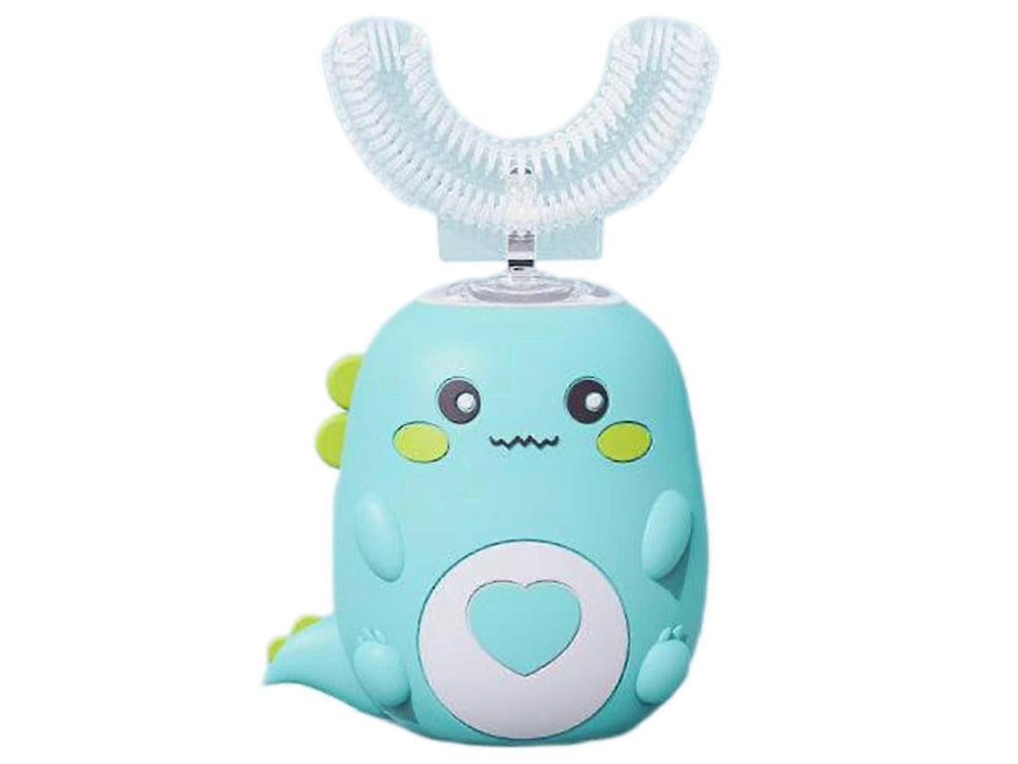 Escova De Dentes Infantil 360° Com Design Em Formato De U Para Higiene Bucal Diária