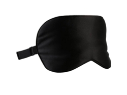 Antifaz para dormir 100% seda negro