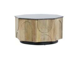 Mesa Centro Mango Marmol 80x80x45cm