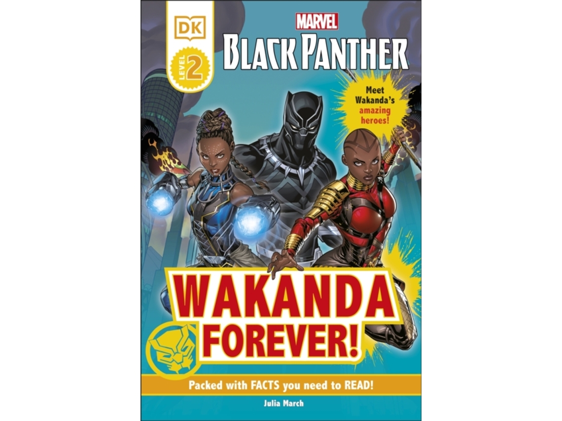 Libro Marvel Black Panther Wakanda Forever de Julia March (Inglés - Tapa Dura)