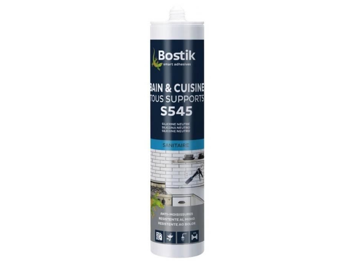 Massa S545 Baño Cocina Todas Las Superficies Gris Hormigón 30615840 BOSTIK