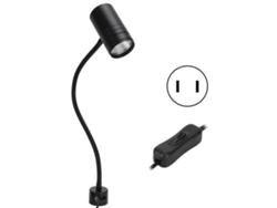Lámpara De Trabajo Led De 12 W Con Brazo Flexible Y Base Magnética Para Máquinas De Coser.