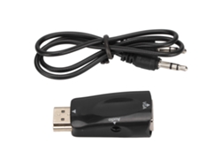 Conversor De Interface Multimídia Hd Para Vga Com Áudio 3.5mm Adaptador Full Hd 1080p Plug And Play