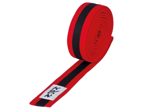 Cinturón Unisex KWON (Algodón - 220 cm - Rojo)