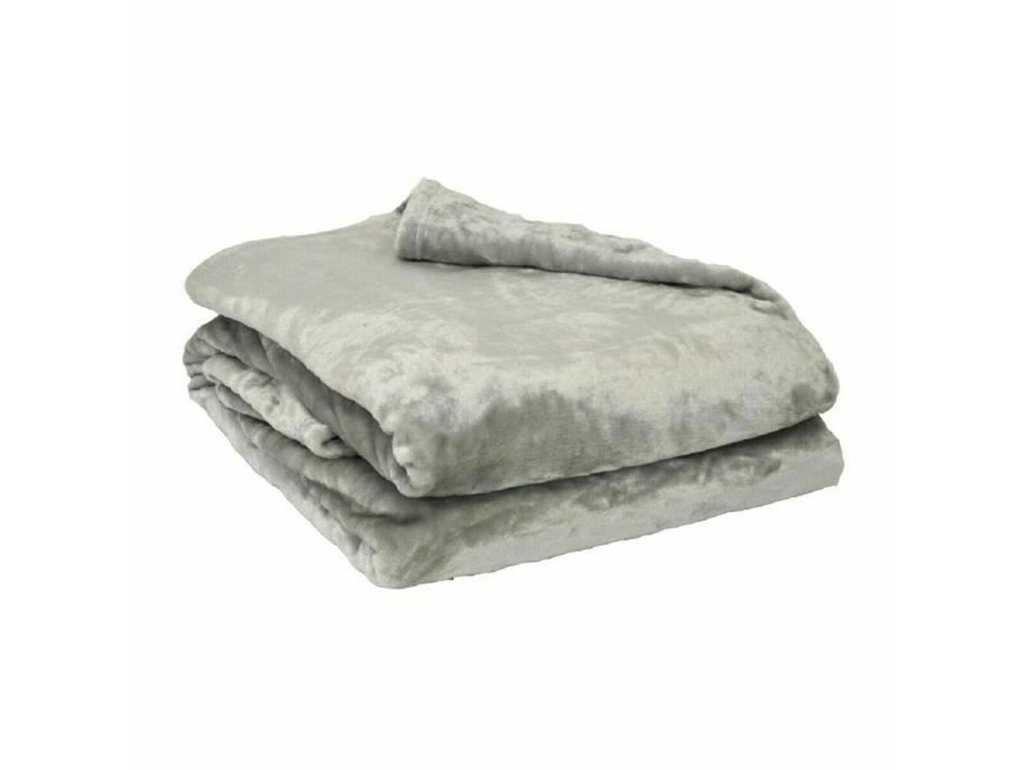 Manta POYET MOTTE (36.80 x 30.40 x 16.60 cm - Poliéster - Beige)