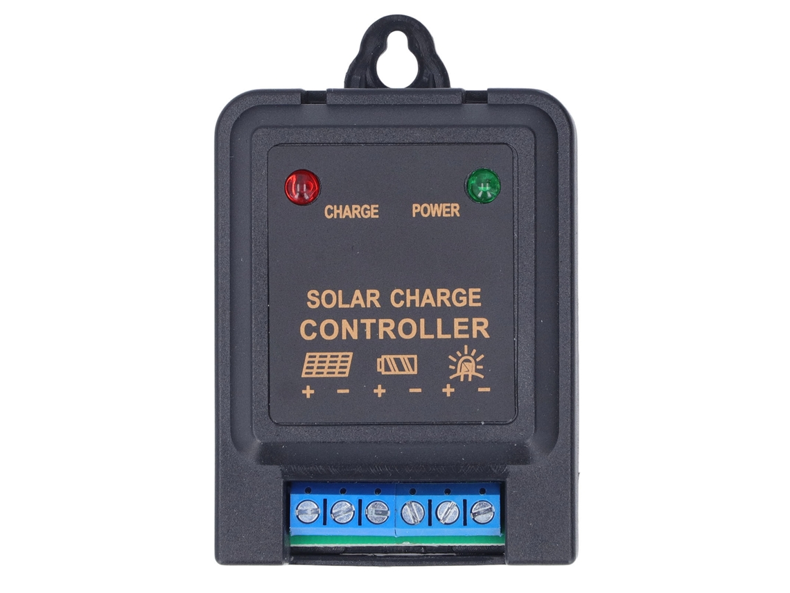 Controlador De Carga Solar, Regulador De Batería De 6v 12v 3a Para Lámparas Con Protección De Seguridad.