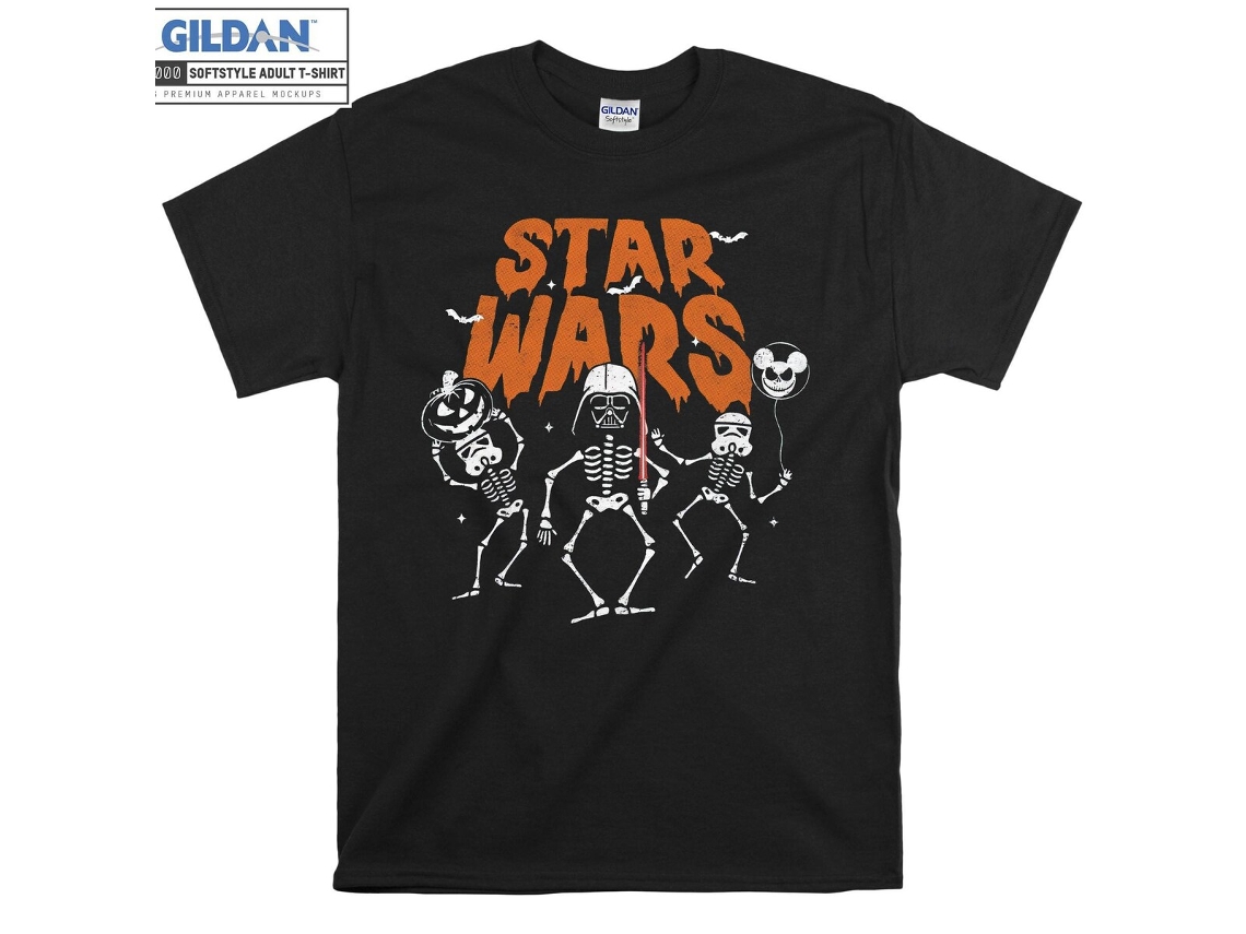 Camiseta Rockinstone Star Wars Halloween（xxl）