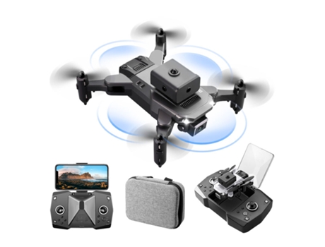 KY912 Mini Drone para evitar obstáculos (Sin cámara - Duración de la batería: 12 min - Negro)
