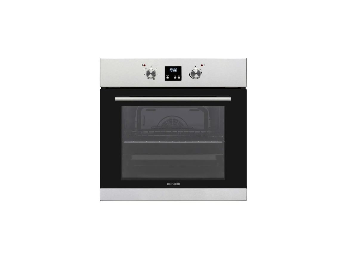 Horno multifunción integrado 65l 56,5cm pirólisis acero inoxidable TFKMP64X2 - TELEFUNKEN