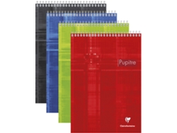 Bloc de Notas Espiral CLAIREFONTAINE Pupitre Din A4 Cuadrado