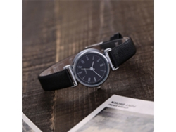 Reloj De Mujer Informal De Madera Con Correa De Arce Única Y Movimiento De Cuarzo Analógico.