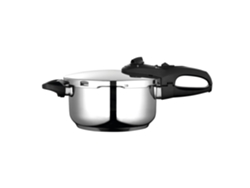 Olla A Presión 4 Litros, Inducción, Express Super Rápida, Acero Inoxidable 18/10, Todas Cocinas Fagor Duo 4 Plata